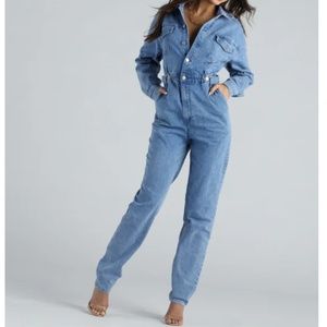 Denim Jumpsuit